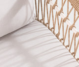 Coral Elegant Coral Armchair – Waterproof Fabric for Outdoor Comfort