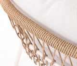 Coral Elegant Coral Armchair – Waterproof Fabric for Outdoor Comfort