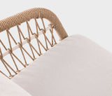 Coral Elegant Coral Armchair – Waterproof Fabric for Outdoor Comfort