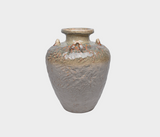 Uruk Ancestral Ceramic Vase – Unique Multicolor Glaze