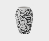 Ephesus Artistic Ceramic Vase – Hand-Painted Elegance