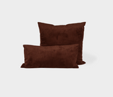Famous Haus - Luxurious Velvet Pillow Cover Merlot – Cozy Elegance