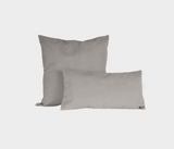 Famous Haus - Velvet Easy Clean Dark Gray Pillow Cover – Luxurious Feel