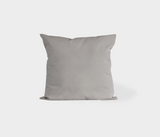 Famous Haus - Velvet Easy Clean Dark Gray Pillow Cover – Luxurious Feel