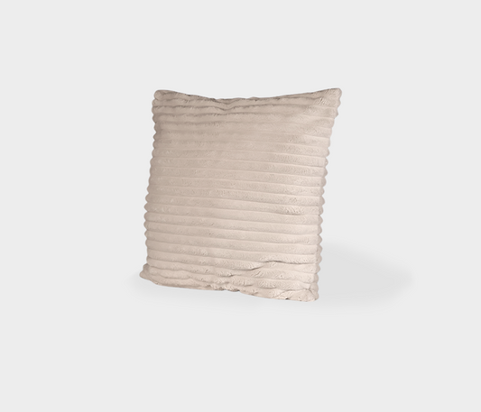Famous Haus - Nobile Corduroy Pillow Cover Natural – Cozy Elegance