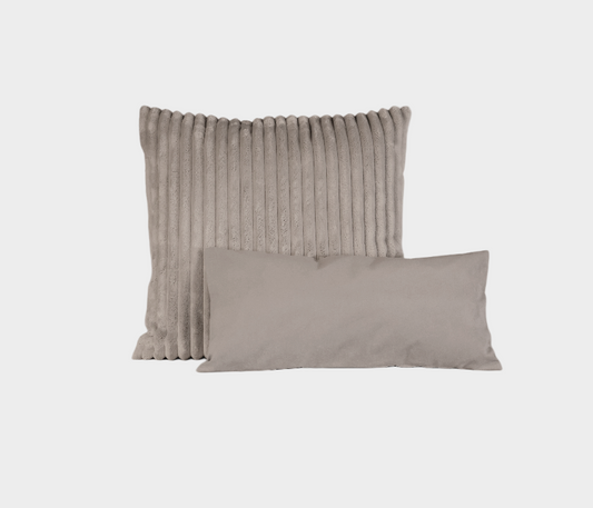 Famous Haus - Nobile Corduroy Pillow Cover – Soft Velvet Elegance