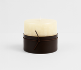 Premium Decorative Candle – Unscented White