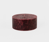 Premium Decorative Candle – Unscented Burgundy