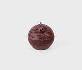 Premium Decorative Candle – Unscented Burgundy