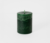 Premium Decorative Candle – Unscented Green