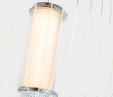 Famous Haus - Turin Pendant Lamp – Polished Nickel Clarity Enhancer