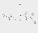 Famous Haus - Majestic Dubai Chandelier – Luxe Satin Gold Impact