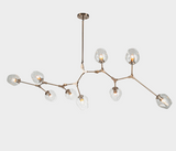 Famous Haus - Majestic Dubai Chandelier – Luxe Satin Gold Impact