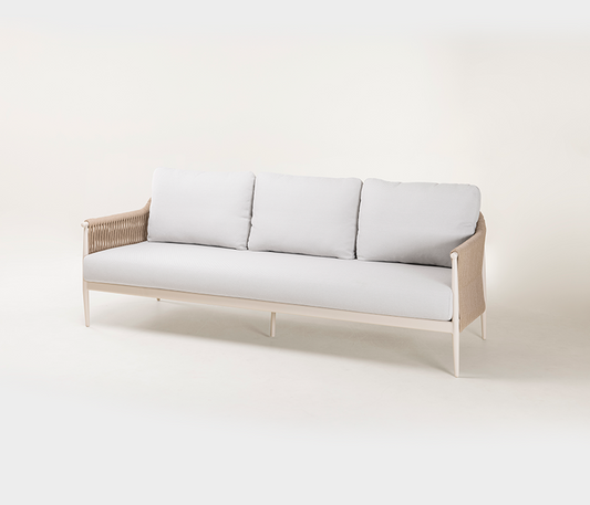 Rubi 3 Seater Luxurious Waterproof Sofa – Durable Aluminum Frame