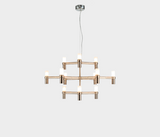 Famous Haus - Elegant Chandelier – Luxurious Gold Finish