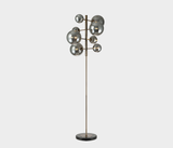 Albany Elegant Floor Lamp – Luxurious Smoked Glass Design