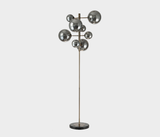 Albany Elegant Floor Lamp – Luxurious Smoked Glass Design