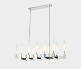 Vermont Gleaming Vermont Chandelier – Elegance with Glass Details