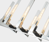 Vermont Gleaming Vermont Chandelier – Elegance with Glass Details