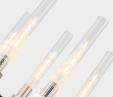 Vermont Gleaming Vermont Chandelier – Elegance with Glass Details