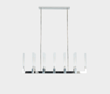 Vermont Gleaming Vermont Chandelier – Elegance with Glass Details