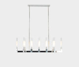 Vermont Gleaming Vermont Chandelier – Elegance with Glass Details