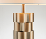 Famous Haus - Elegant Metal Table Lamp Gold – Radiates Sophisticated Warmth