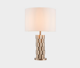 Famous Haus - Elegant Metal Table Lamp Gold – Radiates Sophisticated Warmth