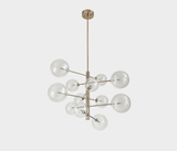 Famous Haus - Dallas Chandelier – Elegant Gold Finish