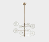 Famous Haus - Dallas Chandelier – Elegant Gold Finish