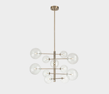 Famous Haus - Dallas Chandelier – Elegant Gold Finish