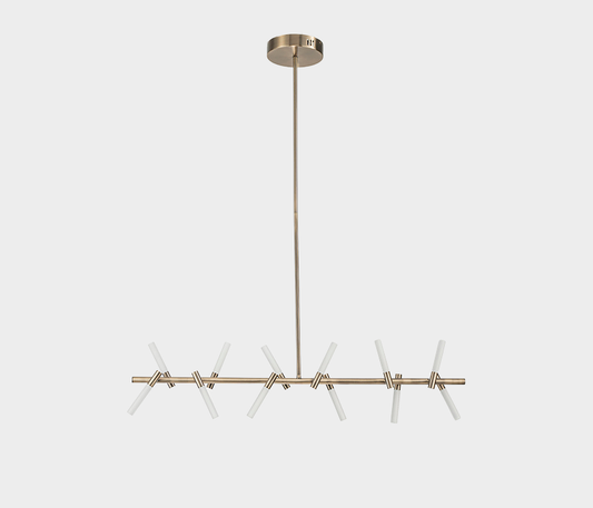 Famous Haus - Santorini Chandelier – Sleek Modern Sophistication