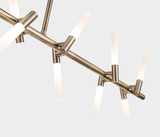 Famous Haus - Santorini Chandelier – Sleek Modern Sophistication