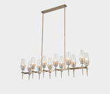 Michigan Chandelier – Elegant Gold Finish