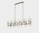 Michigan Chandelier – Elegant Gold Finish