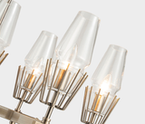 Michigan Chandelier – Elegant Gold Finish