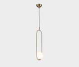 Quebec Pendant Lamp – Elegant Satin Gold Finish