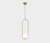 Quebec Pendant Lamp – Elegant Satin Gold Finish