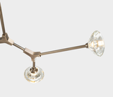 Florida Chandelier Gold – Sleek Modern Sophistication