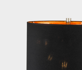 Praga Elegant Table Lamp Nickel Linen Shade – Stylish Decor Enhancer