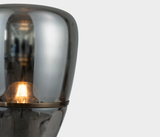 Famous Haus - Berlim Table Lighting – Sophisticated Smoked Glass Design