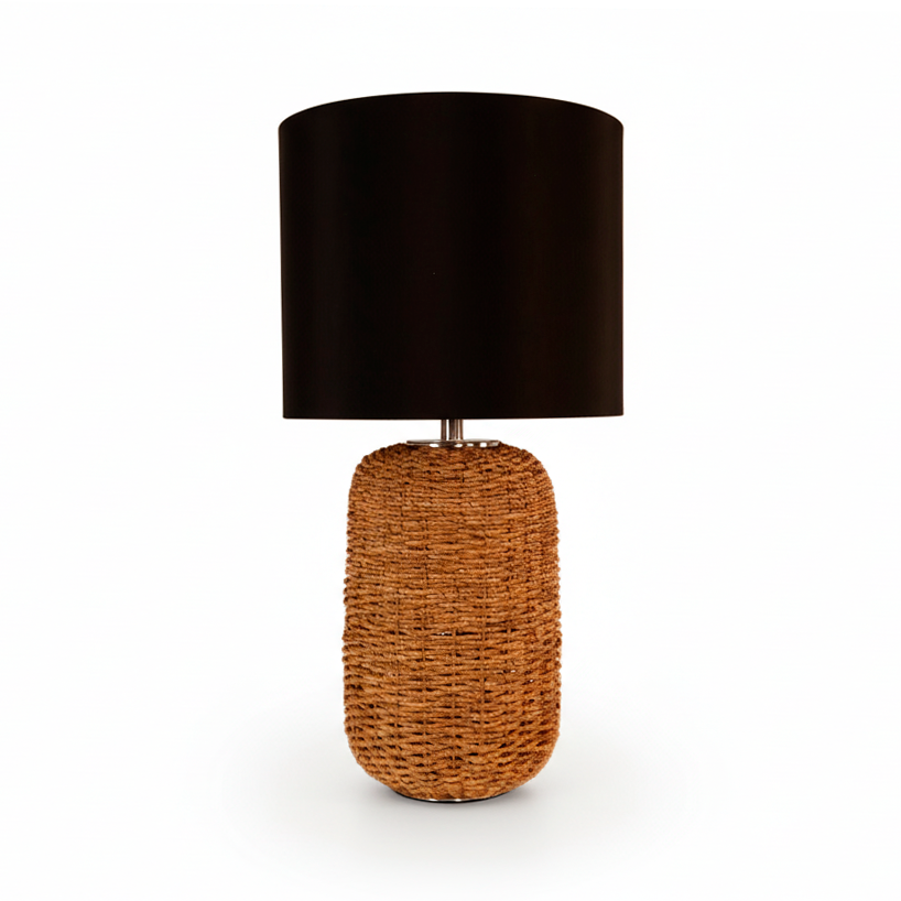 Liora Natural Woven Table Lamp