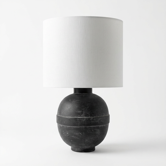 Berg Sculptural Stone Table Lamp