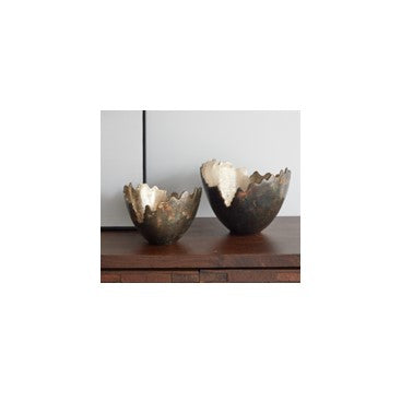TALL METAL FRUIT BOWL - MEDIUM