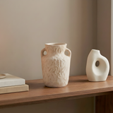 Amalfi Amphora Ceramic Vases – Rustic Texture Elegance