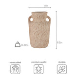 Amalfi Amphora Ceramic Vases – Rustic Texture Elegance