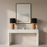 Liora Natural Woven Table Lamp