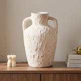 Amalfi Amphora Ceramic Vases – Rustic Texture Elegance