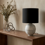 Berg Sculptural Stone Table Lamp