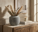 Helios Elegant Textured Vase – Artisanal Zigzag Design